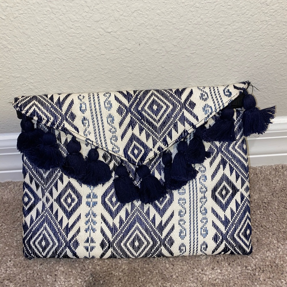 Handmade cross body purse